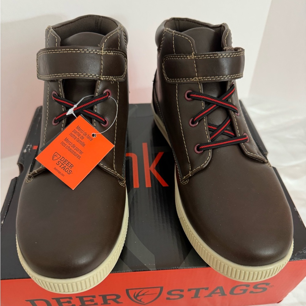 Boys' Brown Niles Boots Size 6.5M Casual Durable Stylish Footwear
